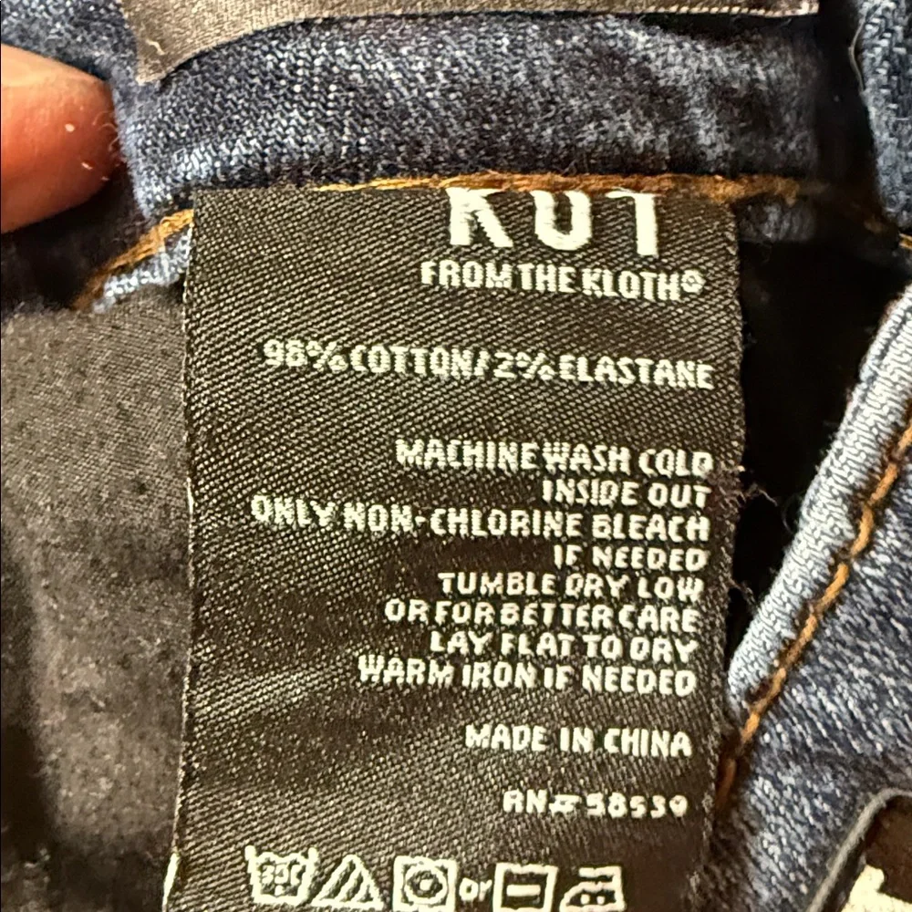 Kut from the Kloth Indigo Skinny Jeans - Picture 5 of 6